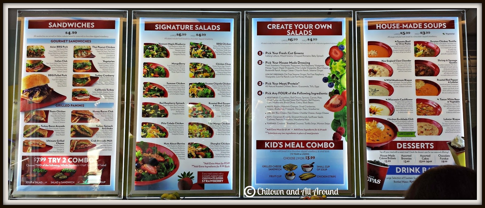Zupas Printable Menu Zupas Printable Menu